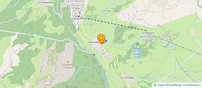 localisation de l'entreprise SOCIETE CIVILE DU 14 RUE DU PETIT ST JEAN  LES BELLEVILLE