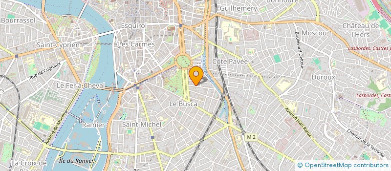 localisation de l'entreprise SOCIETE CIVILE DU 3 RUE DE REMUSAT à TOULOUSE