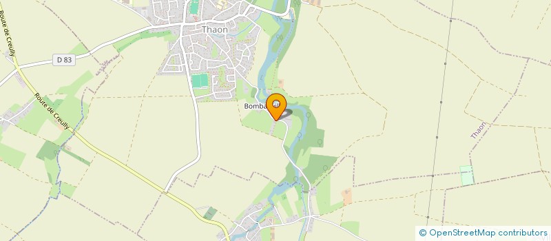 localisation de l'entreprise SOCIETE CIVILE DU 38 RUE DE LA LIBERATION  THAON