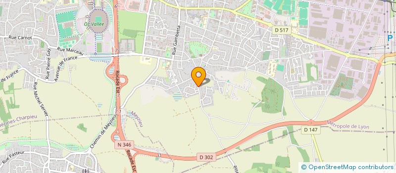 localisation de l'entreprise SOCIETE CIVILE DU 4 AOUT  MEYZIEU