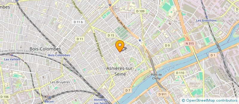 localisation de l'entreprise SOCIETE CIVILE DU 46 RUE DE LA COMETE à ASNIERES-SUR-SEINE