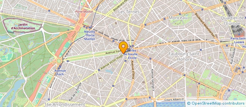 localisation de l'entreprise SOCIETE CIVILE DU 5 RUE DE SIAM  PARIS