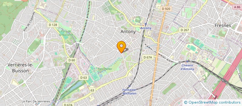 localisation de l'entreprise SOCIETE CIVILE DU 6 RUE DU TRIPOT à ANTONY