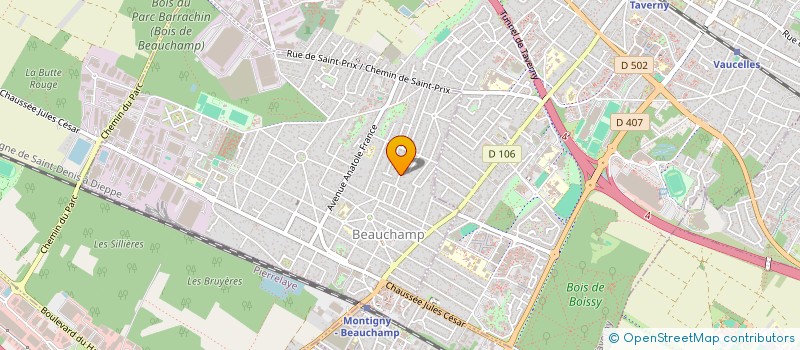 localisation de l'entreprise SOCIETE CIVILE DU 67 RUE RENNEQUIN  BEAUCHAMP