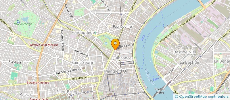 localisation de l'entreprise SOCIETE CIVILE DU 99  BORDEAUX