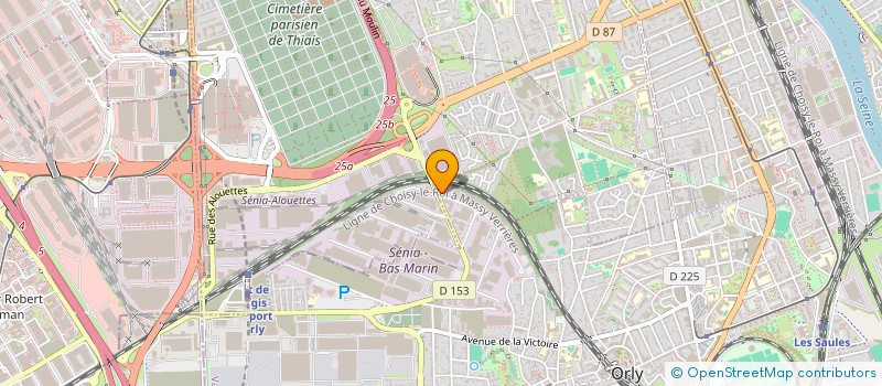 localisation de l'entreprise SOCIETE CIVILE DU BAS MARIN  ORLY