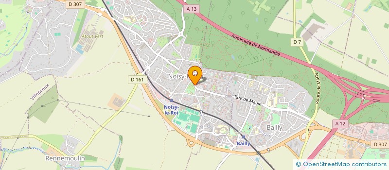 localisation de l'entreprise SOCIETE CIVILE DU BESSEY  NOISY-LE-ROI