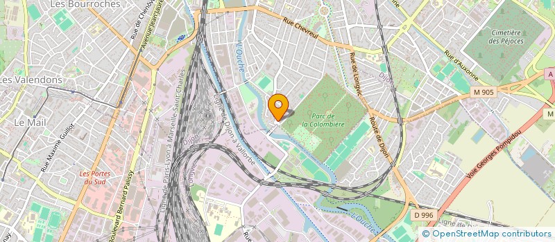 localisation de l'entreprise SOCIETE CIVILE DU BIEF à DIJON