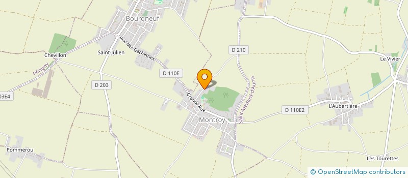 localisation de l'entreprise SOCIETE CIVILE DU BOSQUET  MONTROY