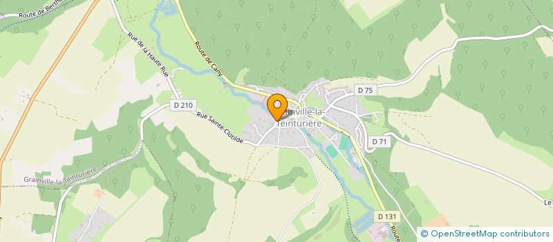 localisation de l'entreprise SOCIETE CIVILE DU BOURGTHEROULDE  GRAINVILLE-LA-TEINTURIERE