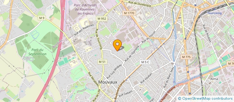 localisation de l'entreprise SOCIETE CIVILE DU BRENEGUY à MOUVAUX