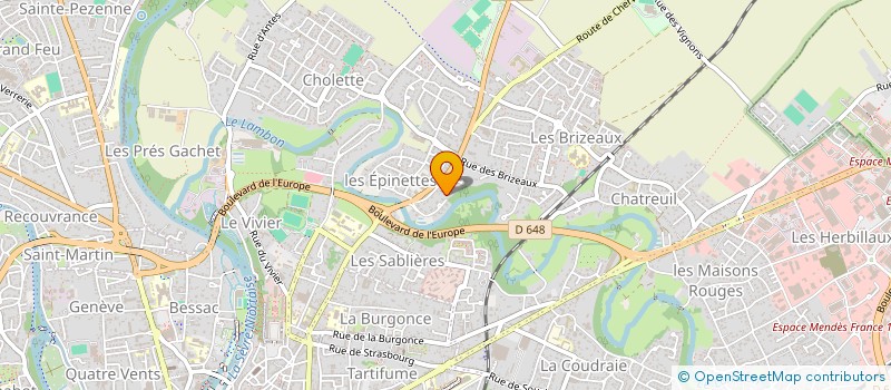 localisation de l'entreprise SOCIETE CIVILE DU BUISSON à NIORT