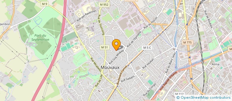 localisation de l'entreprise SOCIETE CIVILE DU CANON à RONCQ
