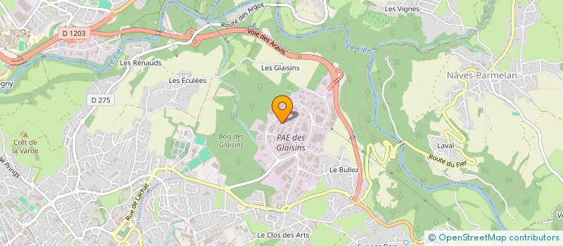localisation de l'entreprise SOCIETE CIVILE DU CARRE à ANNECY