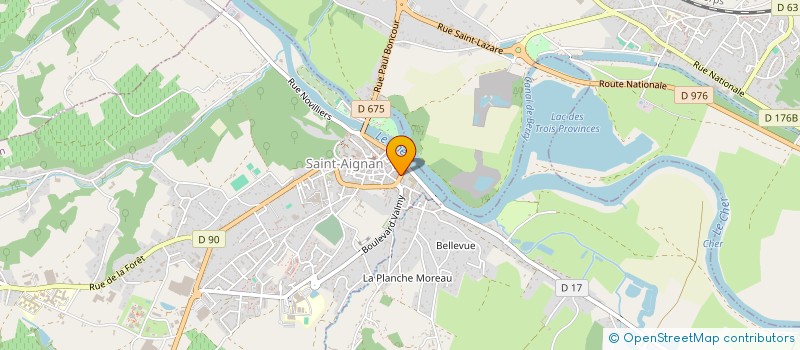 localisation de l'entreprise SOCIETE CIVILE DU CARROIR à SAINT-AIGNAN