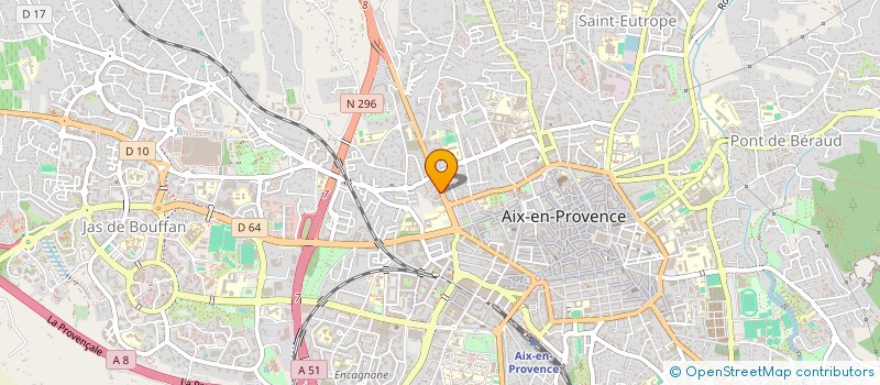 localisation de l'entreprise SOCIETE CIVILE DU CHALET à AIX-EN-PROVENCE