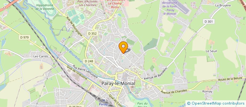 localisation de l'entreprise SOCIETE CIVILE DU CHAMP SEIGNEUR à PARAY-LE-MONIAL