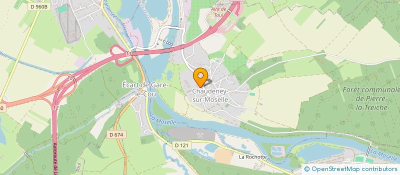 localisation de l'entreprise SOCIETE CIVILE DU CHATEAU  CHAUDENEY-SUR-MOSELLE