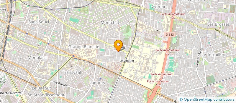 localisation de l'entreprise SOCIETE CIVILE DU CHATEAU DE LA TOUR  LYON