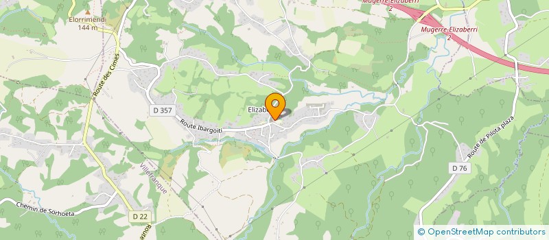 localisation de l'entreprise SOCIETE CIVILE DU CHATEAU DE LARRALDIA  MOUGUERRE