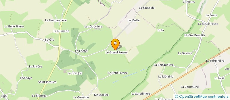 localisation de l'entreprise SOCIETE CIVILE DU CHATEL à SAINT-HILAIRE-LE-CHATEL