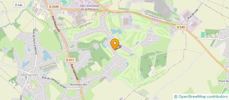 localisation de l'entreprise SOCIETE CIVILE DU CHAUFOUR à MERIGNIES