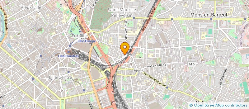 localisation de l'entreprise SOCIETE CIVILE DU CHEMIN DE FER à LILLE