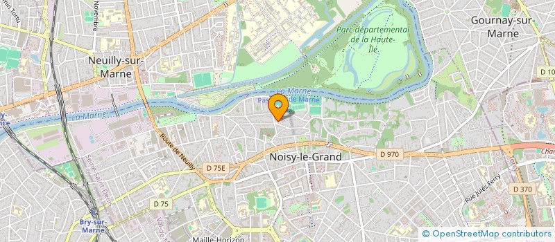 localisation de l'entreprise SOCIETE CIVILE DU CINEMA  NOISY-LE-GRAND