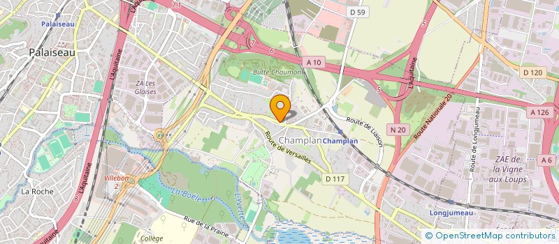 localisation de l'entreprise SOCIETE CIVILE DU CLOS  CHAMPLAN