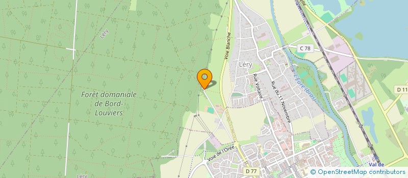 localisation de l'entreprise SOCIETE CIVILE DU CLOS PESSEL  LERY