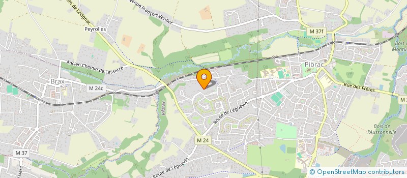 localisation de l'entreprise SOCIETE CIVILE DU COURBET  PIBRAC