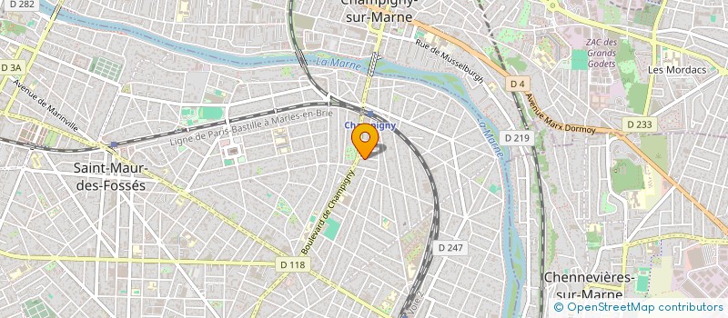 localisation de l'entreprise SOCIETE CIVILE DU DERNIER LOGIS à SAINT-MAUR-DES-FOSSES