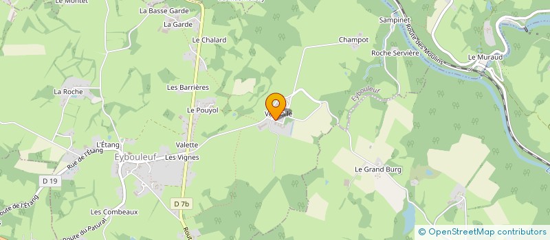 localisation de l'entreprise SOCIETE CIVILE DU DOMAINE DE VEYVIALLE à EYBOULEUF