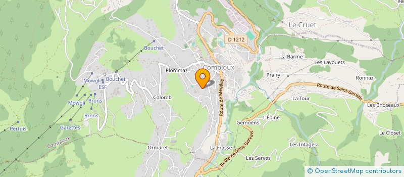 localisation de l'entreprise SOCIETE CIVILE DU FEUG  COMBLOUX