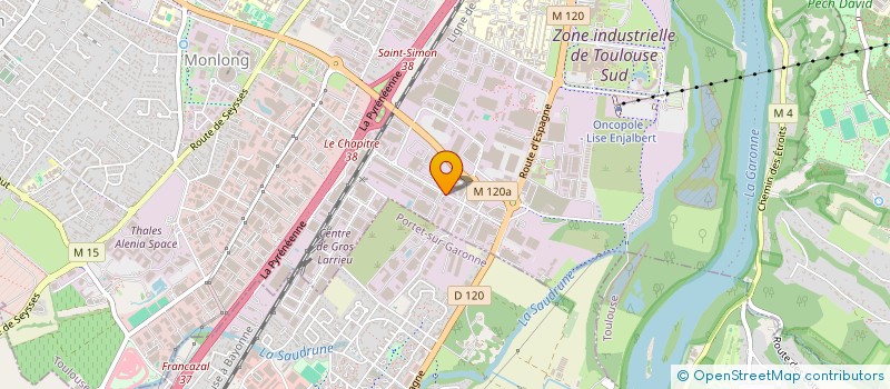 localisation de l'entreprise SOCIETE CIVILE DU GASSERAS à TOULOUSE