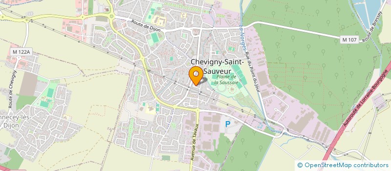 localisation de l'entreprise SOCIETE CIVILE DU GOLF à QUETIGNY