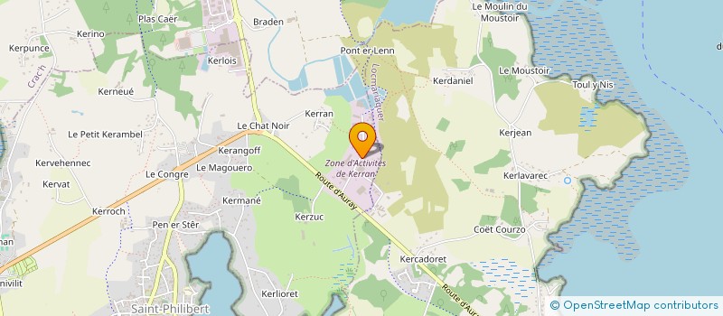 localisation de l'entreprise SOCIETE CIVILE DU GOLFE  SAINT-PHILIBERT