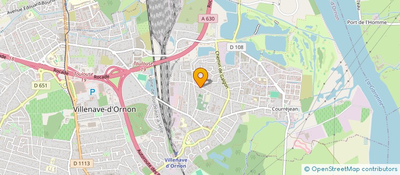 localisation de l'entreprise SOCIETE CIVILE DU GRAND ARBRE  VILLENAVE-D'ORNON