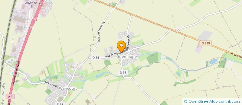 localisation de l'entreprise SOCIETE CIVILE DU GUE MAJU  GUEMAPPE