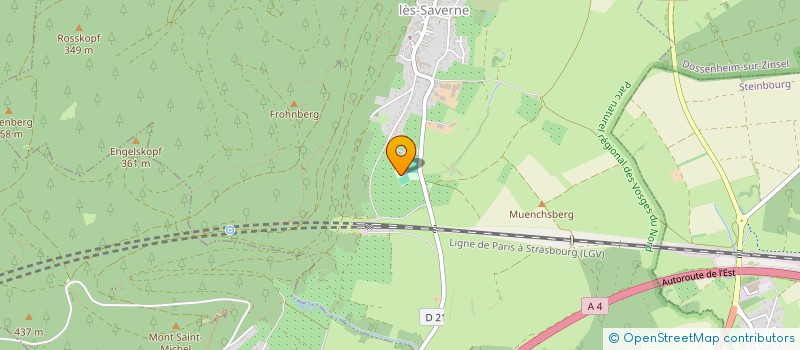 localisation de l'entreprise SOCIETE CIVILE DU HAMMERWEYER  NEUWILLER-LES-SAVERNE