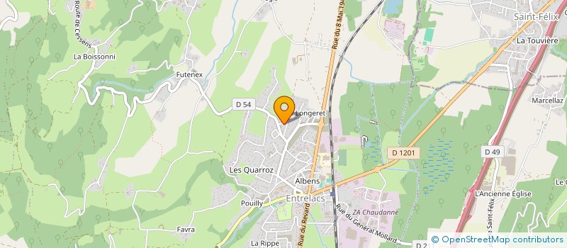 localisation de l'entreprise SOCIETE CIVILE DU HAUT BOIS  ENTRELACS