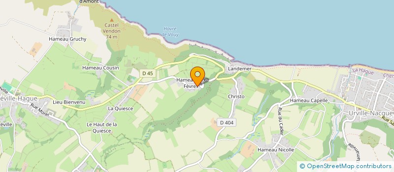 localisation de l'entreprise SOCIETE CIVILE DU HUBILAND  LA HAGUE