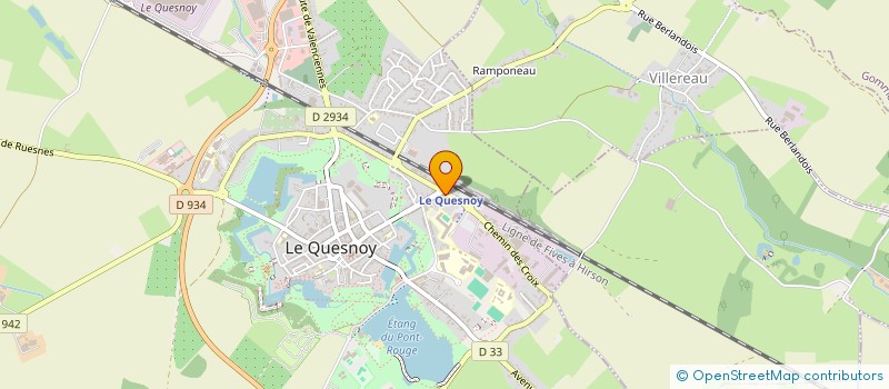 localisation de l'entreprise SOCIETE CIVILE DU LABORATOIRE II à LE QUESNOY