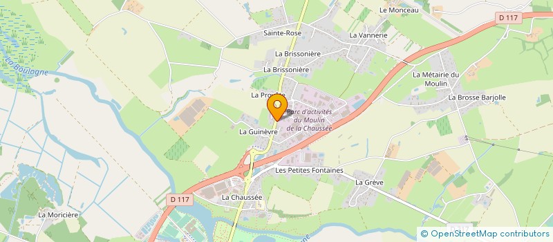 localisation de l'entreprise SOCIETE CIVILE DU LAC  SAINT-PHILBERT-DE-GRAND-LIEU