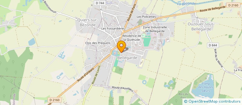 localisation de l'entreprise SOCIETE CIVILE DU LION D'OR à BELLEGARDE