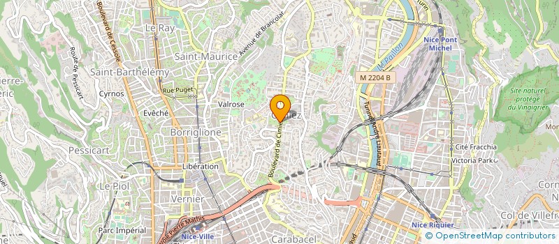 localisation de l'entreprise SOCIETE CIVILE DU LOT 103 à NICE