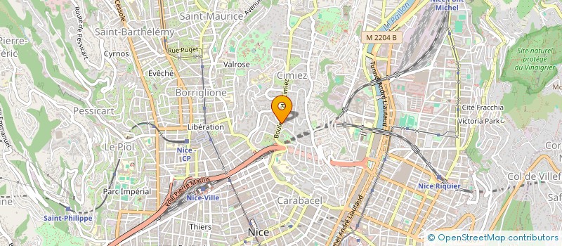 localisation de l'entreprise SOCIETE CIVILE DU LOT 77 à NICE