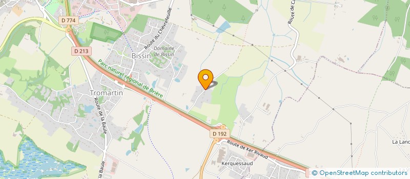 localisation de l'entreprise SOCIETE CIVILE DU MAIL  GUERANDE