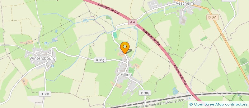 localisation de l'entreprise SOCIETE CIVILE DU MAITAL  ZILLING