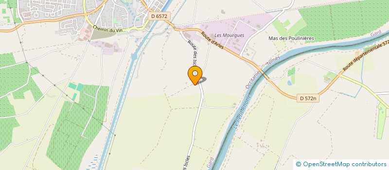 localisation de l'entreprise SOCIETE CIVILE DU MAS DE RANCHIER à ST GILLES